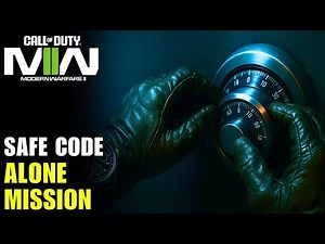 🔓 COD MW2 Safe Code Guide For Alone Mission! | Alone Mission Safe Code 🔥(MWII)