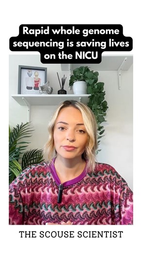 Holly Ellis on Instagram: "Rapid Whole Genome Sequencing (WGS) is saving the lives of children on Neonatal Intensive Care Units up and down the country. #rapidWGS #WGS #wholegenomesequencing #NICU #DNA #genetics #genomics #NHS #clinicalscience"