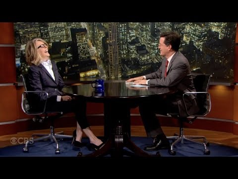 Stephen Colbert shares chaotic 2012 'Colbert Report' interview with Diane Keaton