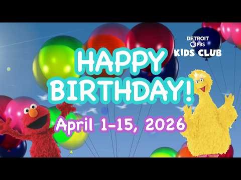April 1-15, 2026 Birthday Buddies | PBS Kids