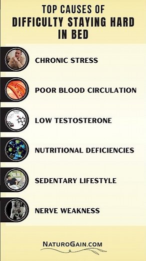 🧬 What Causes Difficulty Staying Hard in Bed? Real Reasons Inside