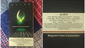 Opening to Alien 1980 VHS True HQ