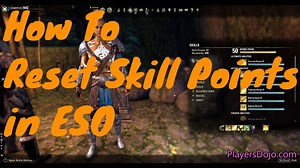 ESO how to reset skill points [RESPEC SKILLS & MORPHS]