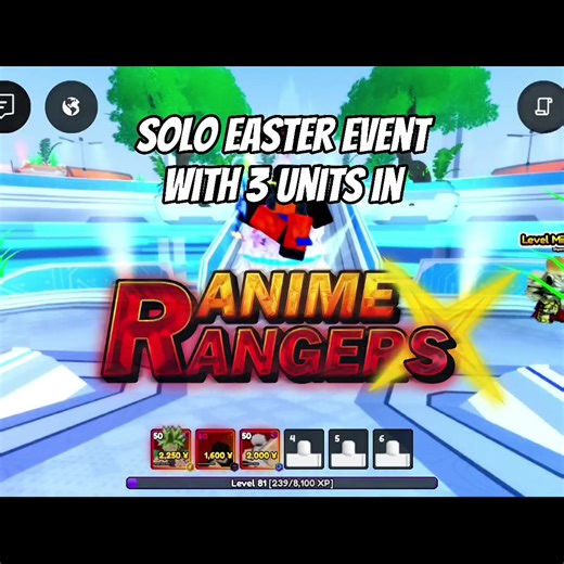 Solo Easter Event in Anime Ranger X: Highlights and Fun