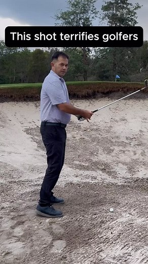 50m bunker shot made simple ⛳ Follow these tips for success. | Gavin Flint Golf