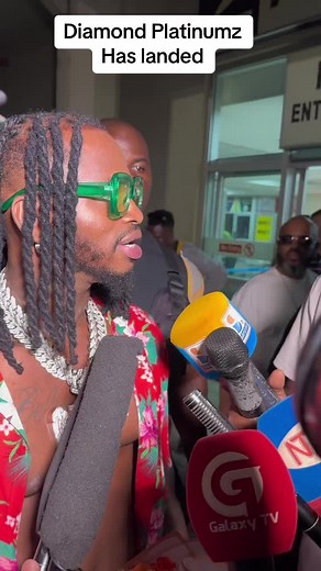 Diamond Platnumz Arrives: Exclusive Media Interview