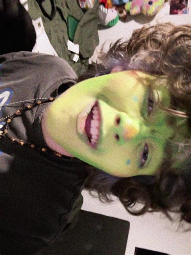 #mlm #trans #facepaint #makeup #alien