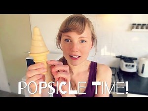 Orange and ' Cream' Popsicles