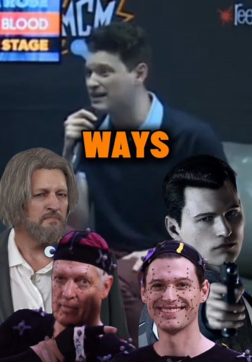 Here’s an edit I made for Bryan Dechart meeting Clancy Brown. I just finished playing Detroit become human in order to discover more actors. I also got Mr.Krabs (Hank) in the game killed lol my bad Clancy #detroitbecomehuman #detroit #connor #mrcrabs #voiceactor