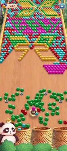 Bubble Shooter Panda Saga #shorts