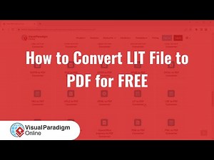 How to Convert LIT File to PDF for FREE