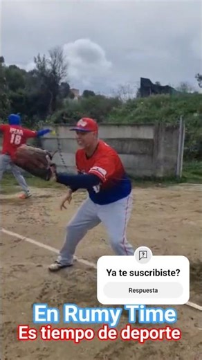 Llegó el deporte a Rumy Time 😎#deportes #beisbol #sofbol #españa #barcelona #igualada