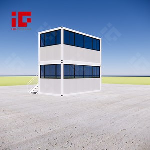 [Hot Item] Prefab 2 Story Cabin Home Cheap Container House Pod Modular Houses Office