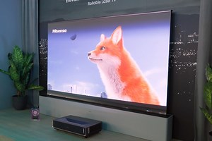Rollable display improves Hisense Laser TV out of sight, literally