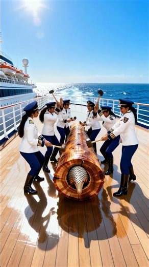 🦔 RESCUE Pangolin from Giant Log 🌳🔥😱 #wildlife #rare #shortsvideo