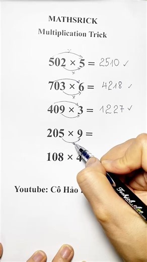 Multiply Any 3-Digit Number FAST! Mind-Blowing Math Trick #maths #mathtrick #mentalmath #snapquiz