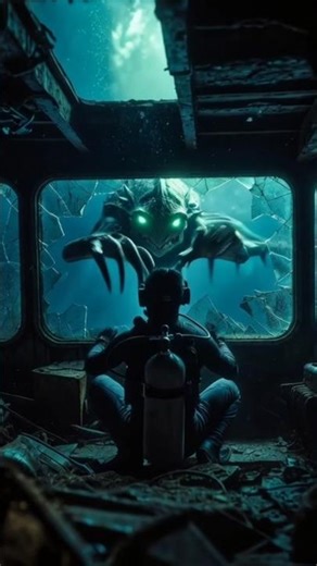 Secret Lab Beneath the Sea 🌊🖥 Sci-Fi Cinematic Short #MysteryVideo #DeepSeaWorld #UnderwaterLab #ai