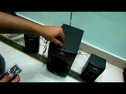 PHILIPS MMS4040F MUSIC SYSTEM AND REVIEW