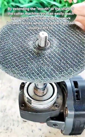 How to Extend Your Angle Grinder for Hard-to-Reach Places! 😱⚡