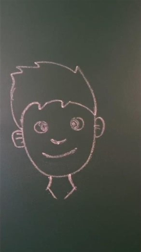 smiling little boy face cartoon #art #easydrawing #pragunistudy
