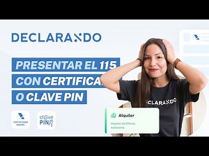 Presentación Modelo 115 con Certificado digital o Clave PIN