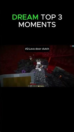 DREAM's Most SHOCKING Clutch Plays in Minecraft History #gaming #minecraft