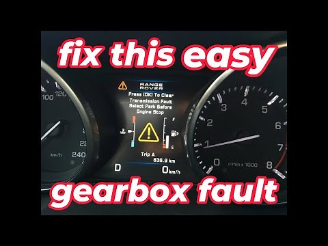 Range Rover Evoque Gearbox fault