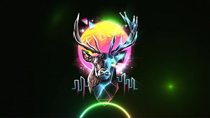 Retro Deer Live Wallpaper