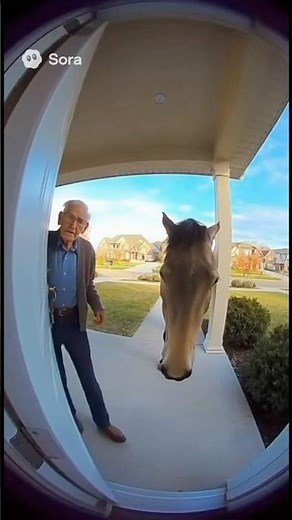 Wait for it.. 😂 #horse #funnyanimal #ai #explode #horsememe