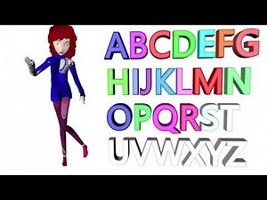 Abecedario en Ingles - ABC para niños - abcd en inglés - Aprender Inglés