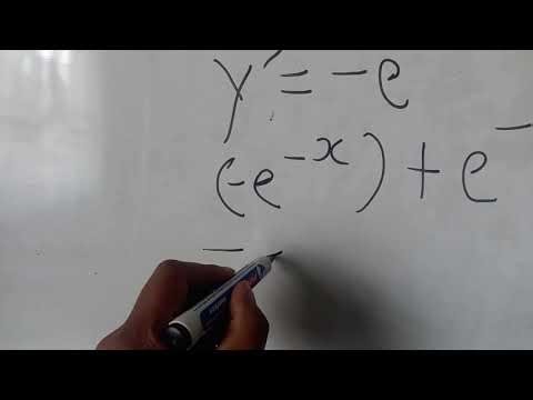Second order differential equation y'+y=0