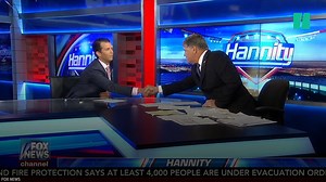 789K views · 2K reactions | Donald Trump Jr. and Sean Hannity teamed up in defense of Trump's “opposition research.” | HuffPost Politics | Facebook