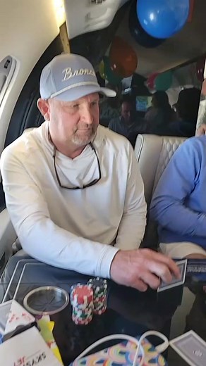 Celebrating a Birthday in a Luxurious Private Jet