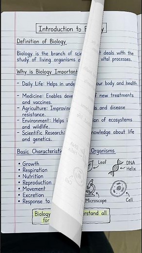 Introduction to Biology