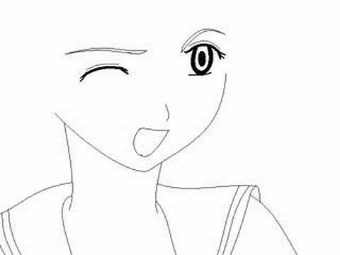 Anime Drawing and Animation with Microsoft Paint