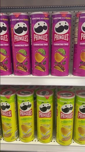 Showing 2 new Pringles chips from Target