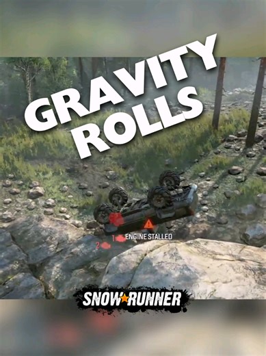 Gravity Rolls #snowrunner #streamer #twitch @saber.interactive