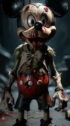 Disney characters horror version | #shorts #horror #disney