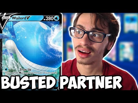NEW Busted Wailord V Deck! W/Kingler VMAX! Build Up Wailord FAST! Brilliant Stars PTCGO