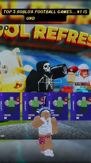 Top 5 BEST Football Games on #roblox in 2026… #1 Will SHOCK You! 🏈🔥 (Ultimate Football) #gaming