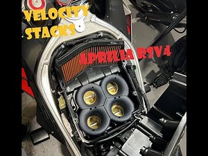 Aprilia RSV4 - Velocity Stacks (FULL TUTORIAL!!))