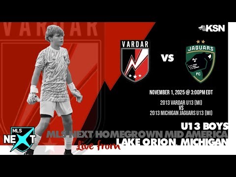 2013 Vardar (MI) vs 2013 MI Jaguars (MI) MLS Next HD