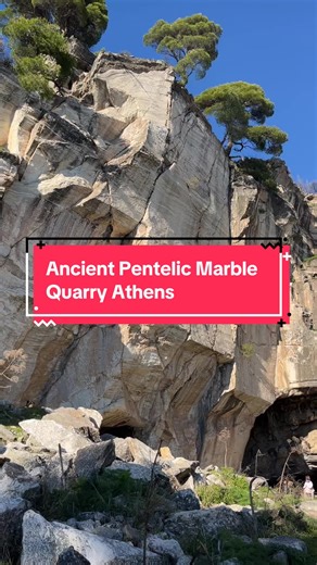 Explore the Ancient Pentelic Marble Quarry in Athens