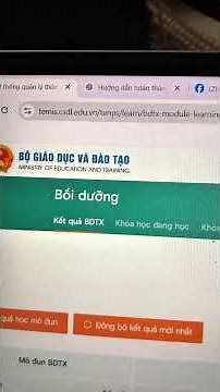 Cách đưa bài thu hoạch BDTX lên CSDL Temis. Trọn bộ 35 bài thu hoạch Module GVMN. #meovatvathuthuat