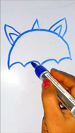 cute art for you 😘 😍 Step by Step | easy drawing/Easy Umbrella Drawing for Kids |