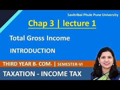 How to calculate Gross total income / Tax Liability Introduction #taxaccounting #tybcomsem6