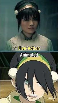 Toph: Live-Action vs. Animation | Avatar: The Last Airbender