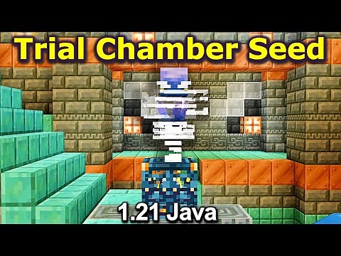Best Minecraft TRIAL CHAMBER SEED 1.21 Java (Seeds Minecraft 1.21 Java)
