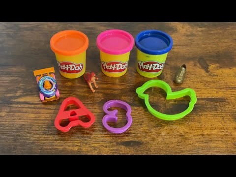 5 Fun New Things to do with Play-doh! Fun Video for Kids and Toddlers