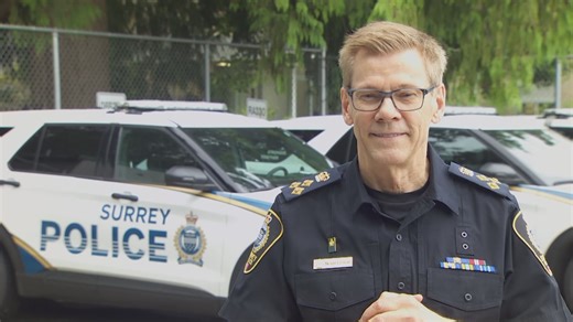 Surrey Police Service celebrates putting its own marked cruisers on the road